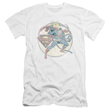 Load image into Gallery viewer, Dco - Retro Superman Iron On Premium Canvas Adult Slim Fit 30/1
