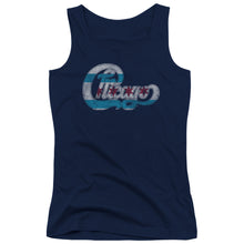 Load image into Gallery viewer, Chicago - Flag Logo Juniors Tank Top
