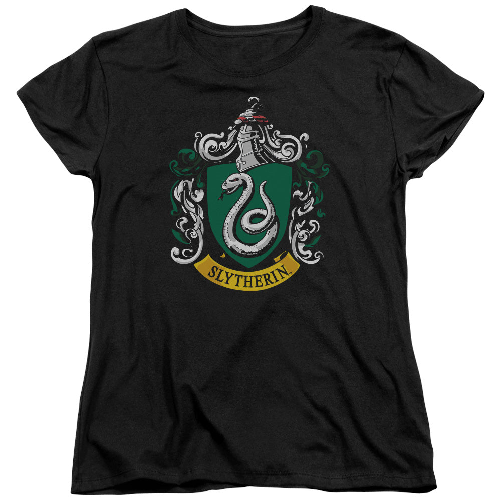Harry Potter - Slytherin Crest Short Sleeve Women's Tee