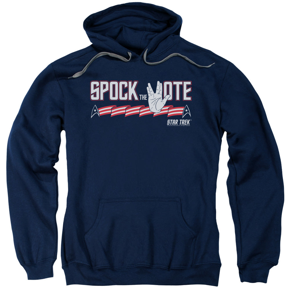 Star Trek - Spock The Vote Adult Pull Over Hoodie