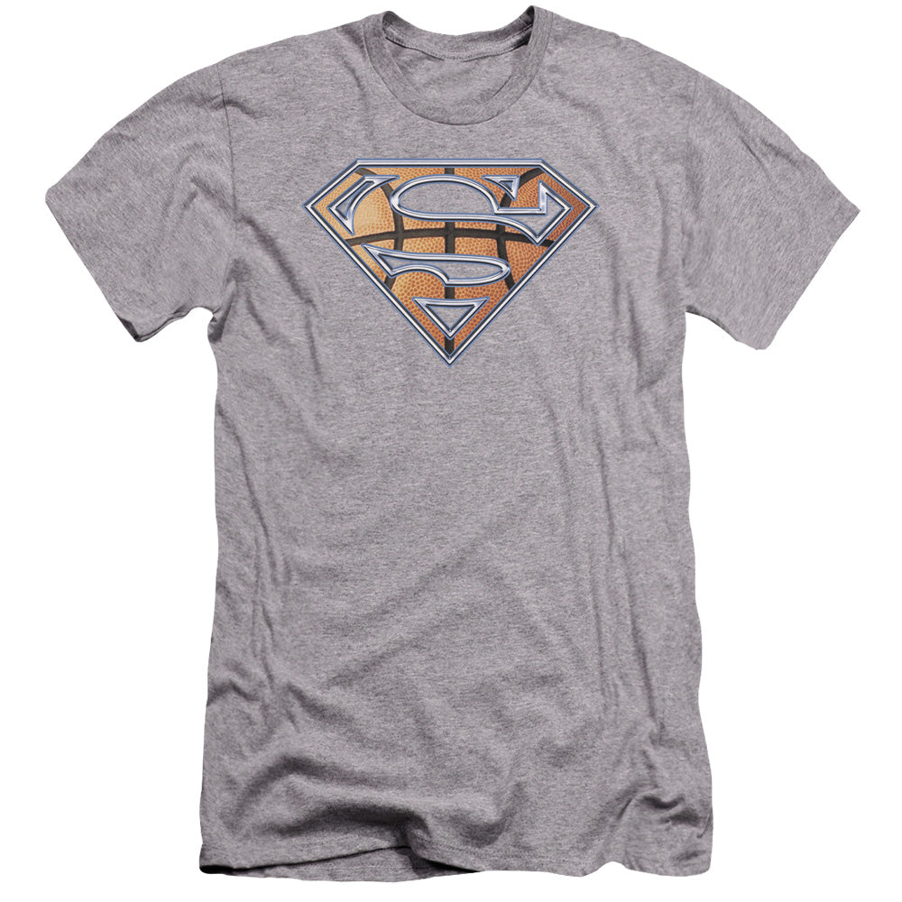 Superman - Basketball Shield Premium Canvas Adult Slim Fit 30/1