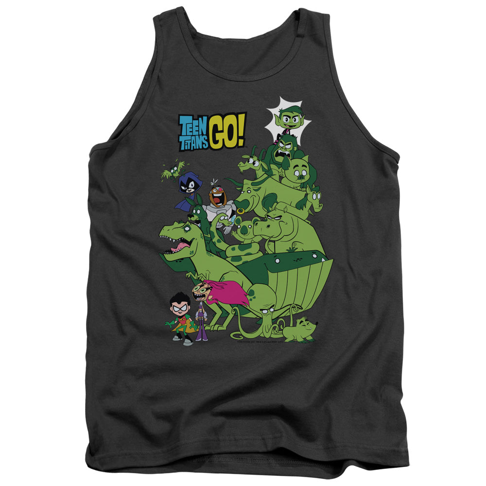 Teen Titans Go - Beast Boy Stack Adult Tank