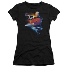 Load image into Gallery viewer, Star Trek - Tng 25 Short Sleeve Junior Sheer
