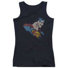 Load image into Gallery viewer, Dc - Lite Brite Superman Juniors Tank Top
