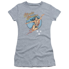 Load image into Gallery viewer, Dco - Wonder Woman Vintage Short Sleeve Junior Sheer
