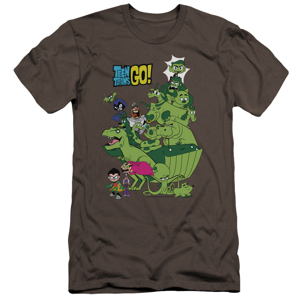 Teen Titans Go - Beast Boy Stack Premium Canvas Adult Slim Fit 30/1
