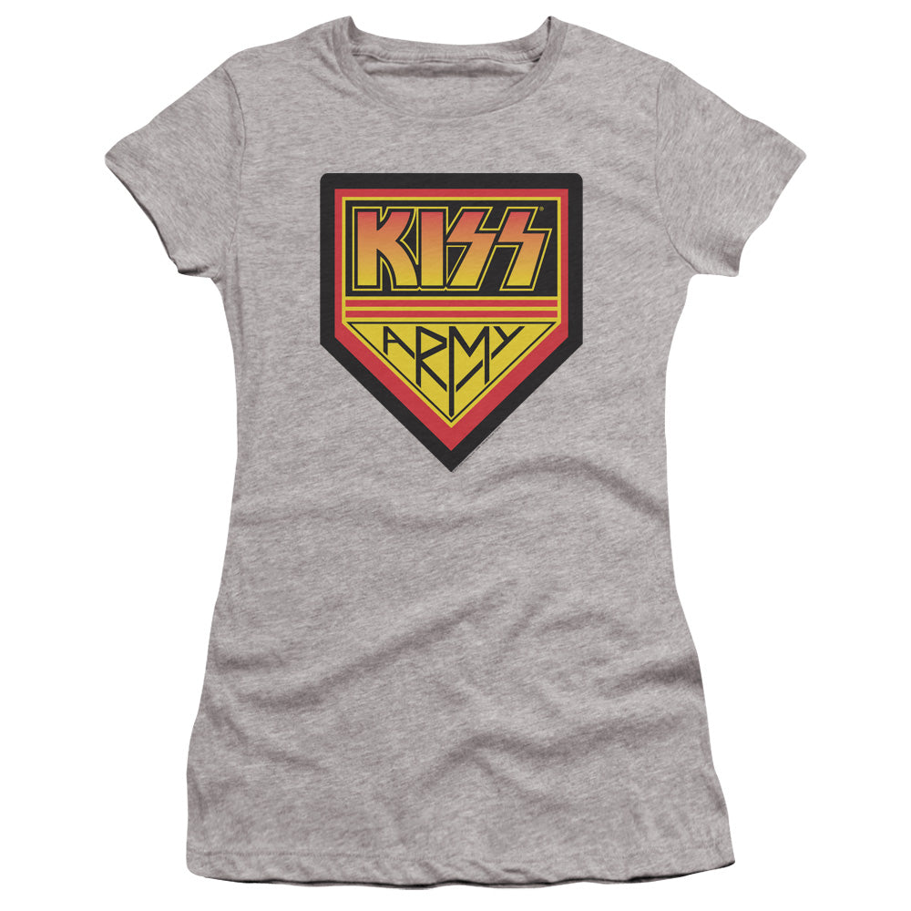 Kiss - Army Logo Premium Bella Junior Sheer Jersey
