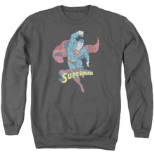 Load image into Gallery viewer, Dco - Desaturated Superman Adult Crewneck Sweatshirt
