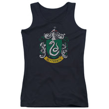 Load image into Gallery viewer, Harry Potter - Slytherin Crest Juniors Tank Top
