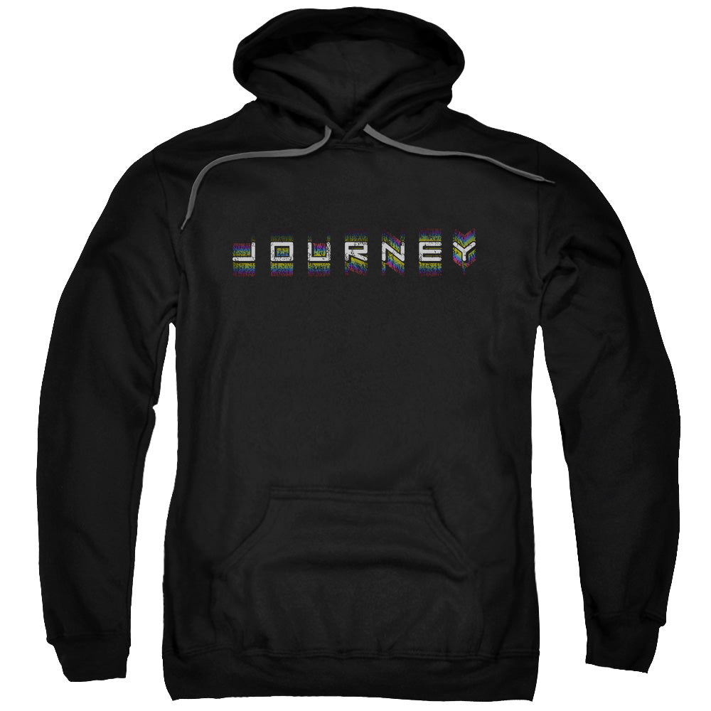Journey - Repeat Logo Adult Pull Over Hoodie