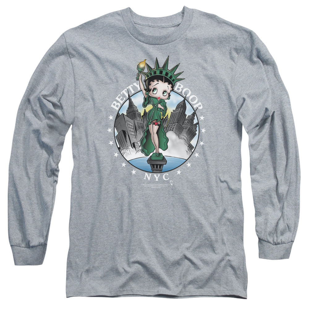 Betty Boop - Nyc Long Sleeve Adult 18/1