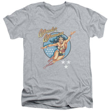 Load image into Gallery viewer, Dco - Wonder Woman Vintage Short Sleeve Adult V Neck
