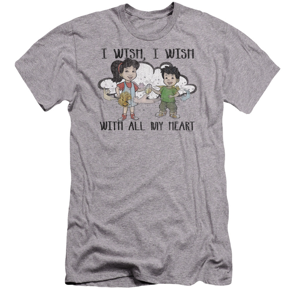 Dragon Tales - I Wish With All My Heart Premium Canvas Adult Slim Fit 30/1