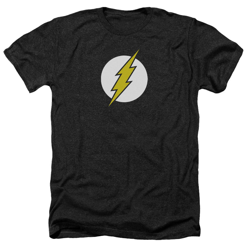 Dc - Flash Logo Adult Heather