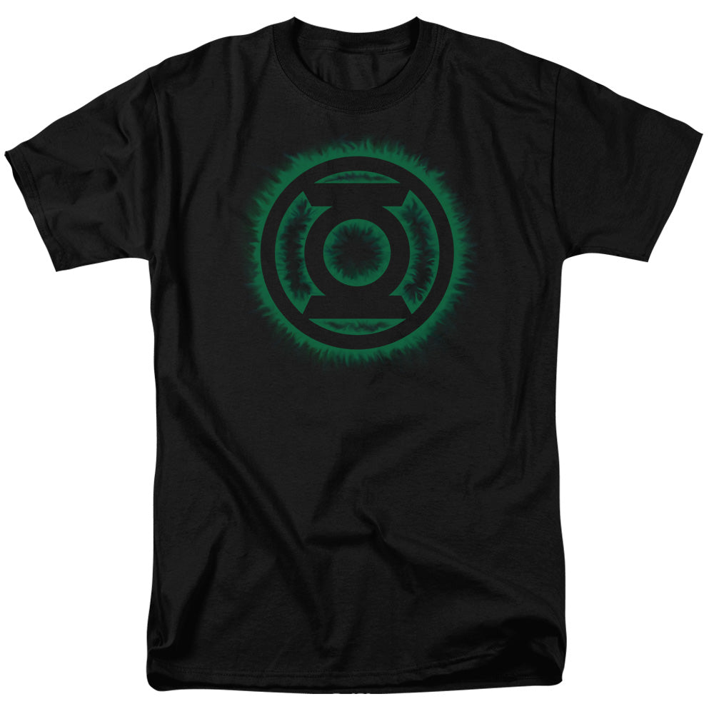 Green Lantern - Green Flame Logo Short Sleeve Adult 18/1