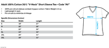 Load image into Gallery viewer, Green Lantern - Green Flame Logo Short Sleeve Adult V Neck

