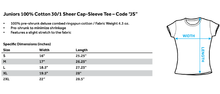 Load image into Gallery viewer, Jla - Flash Block Short Sleeve Junior Sheer
