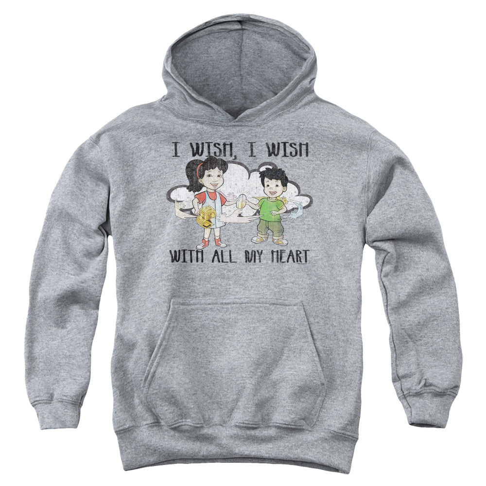 Dragon Tales - I Wish With All My Heart Youth Pull Over Hoodie