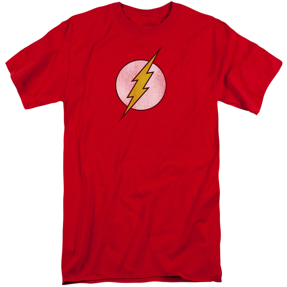 Dco - Flash Logo Distressed Short Sleeve Adult Tall