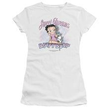 Load image into Gallery viewer, Betty Boop - Sweet Dreams Short Sleeve Junior Sheer
