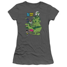 Load image into Gallery viewer, Teen Titans Go - Beast Boy Stack Short Sleeve Junior Sheer
