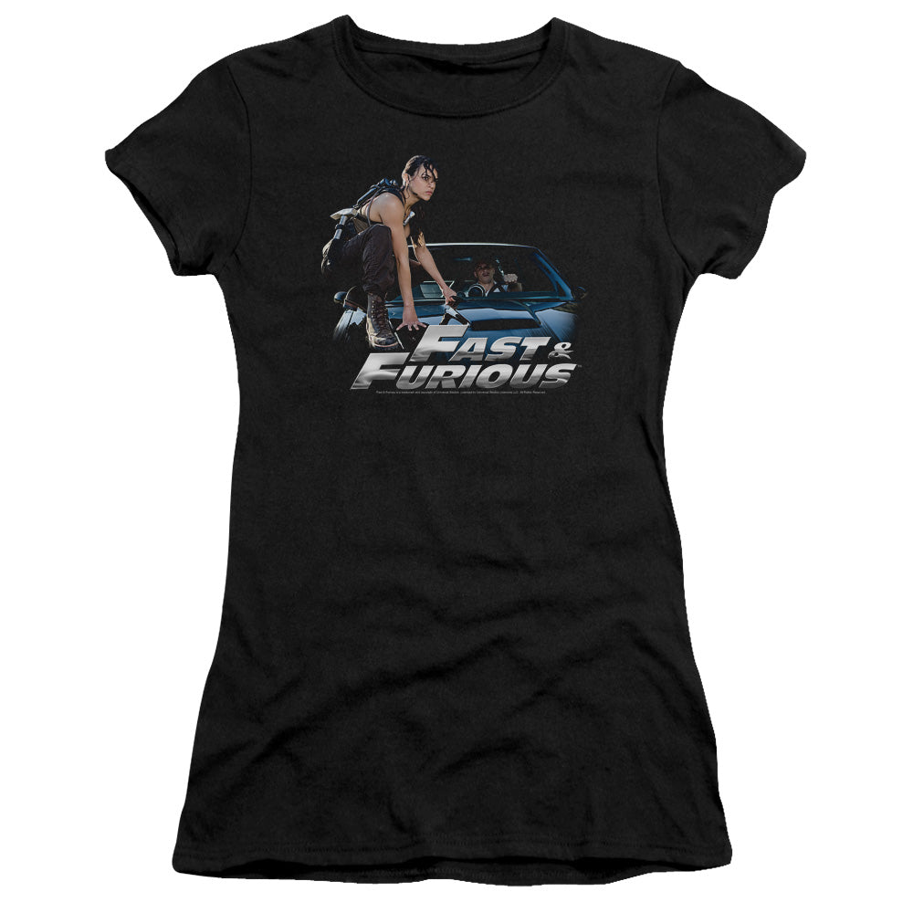 Fast And The Furious - Car Ride Short Sleeve Junior Sheer