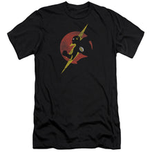 Load image into Gallery viewer, Jla - Flash Symbol Knockout Premium Canvas Adult Slim Fit 30/1
