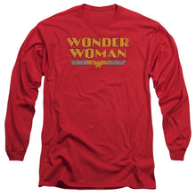 Load image into Gallery viewer, Wonder Woman Logo Long Sleeve Adult 18/1
