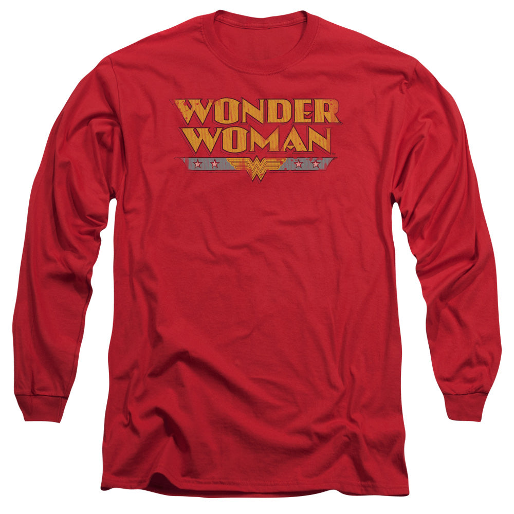 Wonder Woman Logo Long Sleeve Adult 18/1