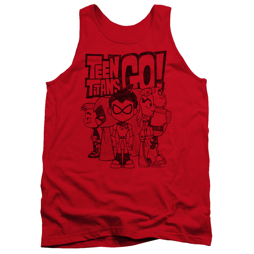 Teen Titans Go - Team Up Adult Tank