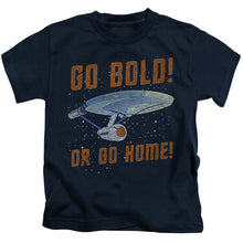 Load image into Gallery viewer, Star Trek - Go Bold Short Sleeve Juvenile 18/1
