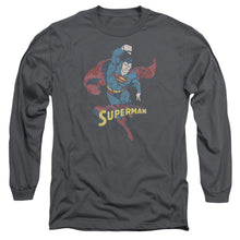 Load image into Gallery viewer, Dco - Desaturated Superman Long Sleeve Adult 18/1
