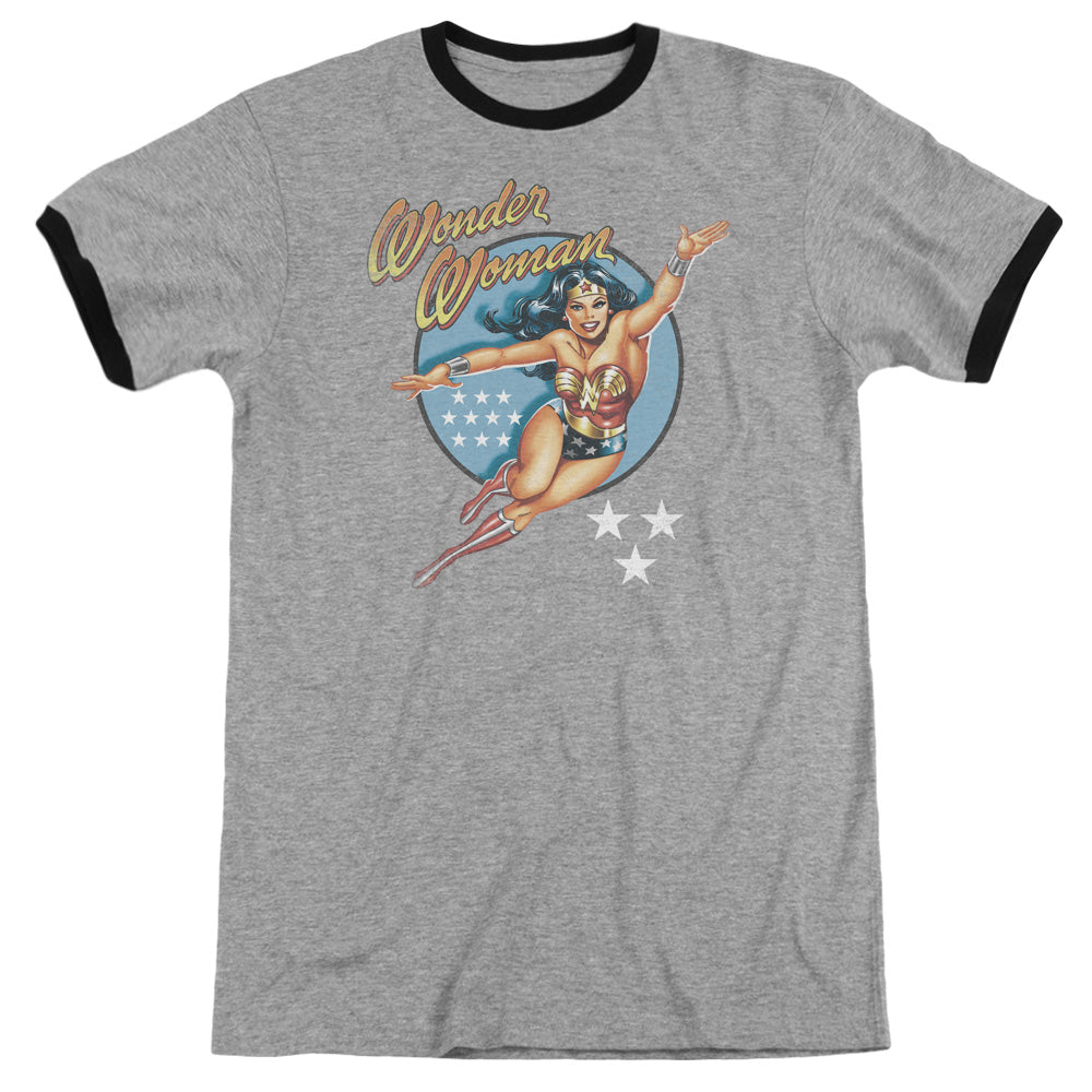 Dco - Wonder Woman Vintage Adult Ringer