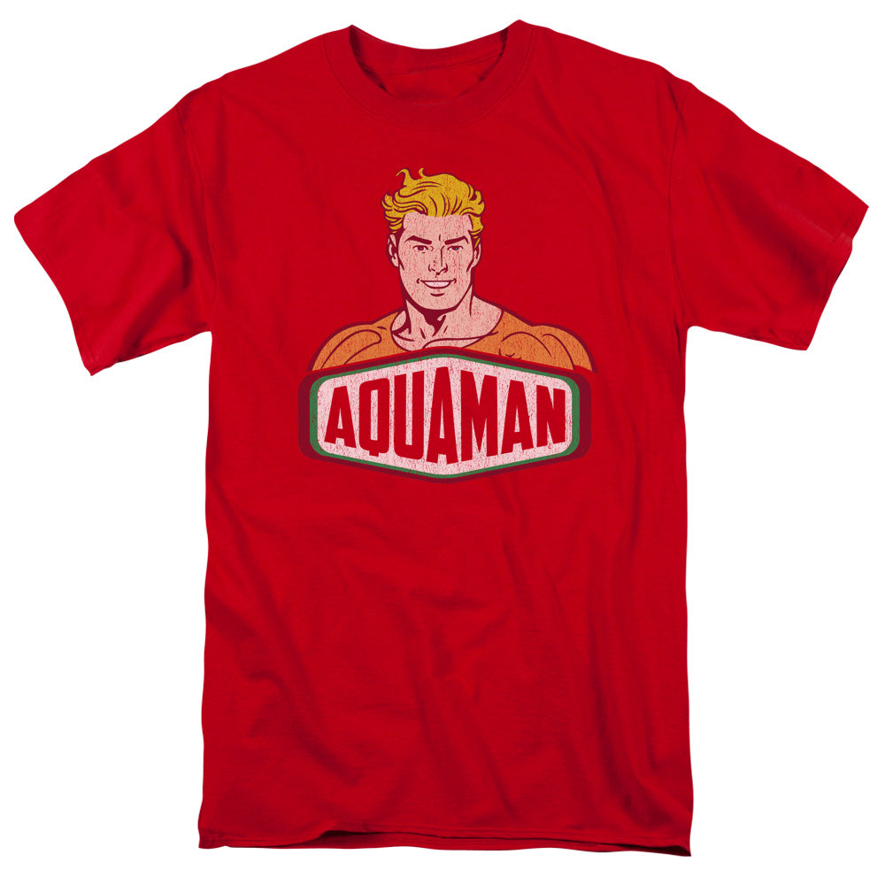 Dco - Aquaman Sign Short Sleeve Adult 18/1